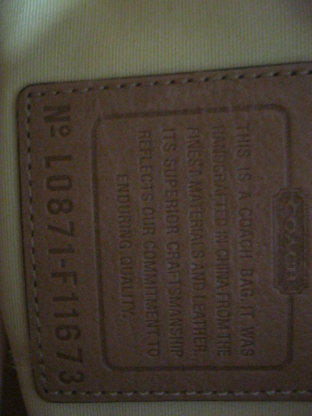 Coach Hampton Signature Scribble Hobo Shoulder Bag - Picture 3 of 3